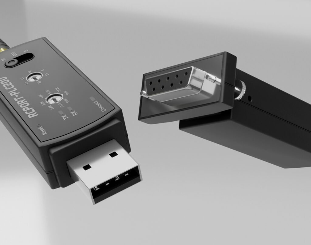 RCPORT-PLC100 특징
RS232 to USB케이블 대체
